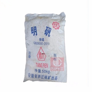 明礬，工業(yè)明礬，KAl(SO?)?·12H?O